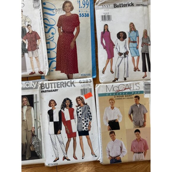 Lot Of 15 Vintage McCall Simplicity Clothing Patterns Sizes 14-22 - Picture 6 of 16